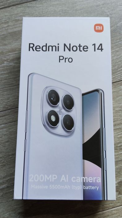Xiaomi redmi note 14 pro Black (NOVO)