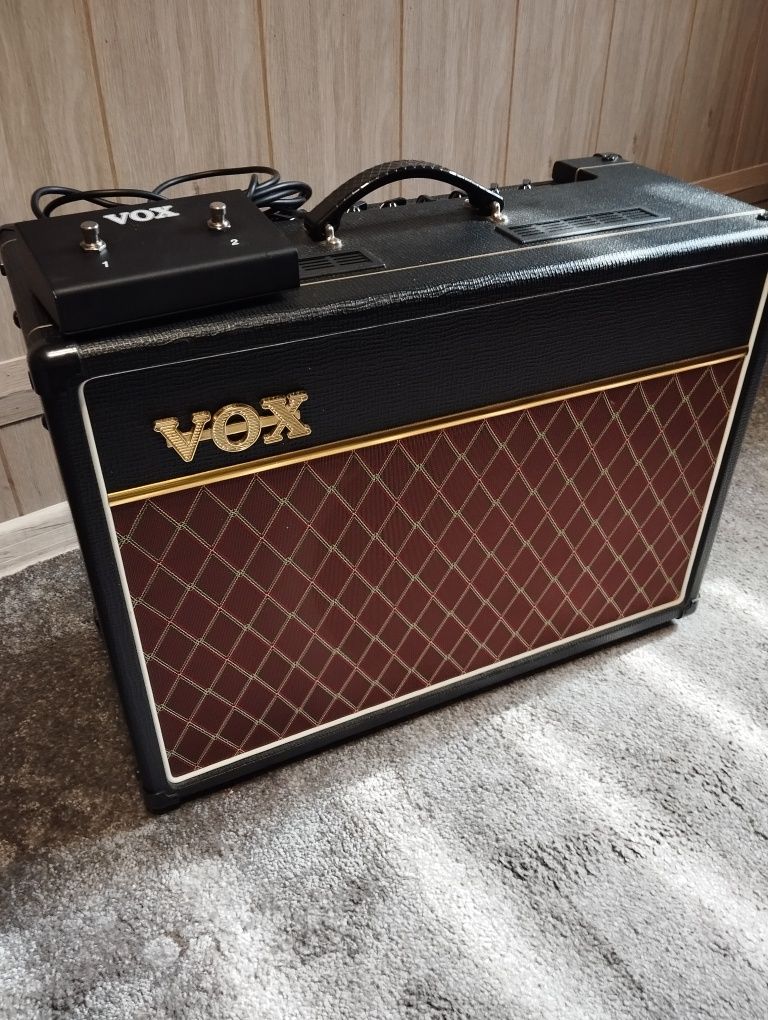 Vox AC 15 C1, nowe lampy, footswitch