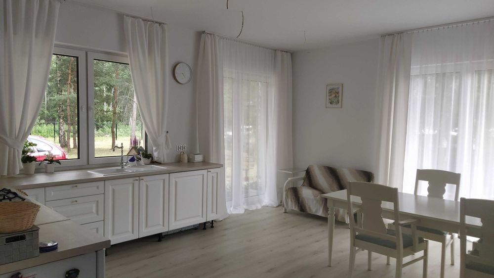 Dom w sercu lasu pod Warszawą, działka 1600m2