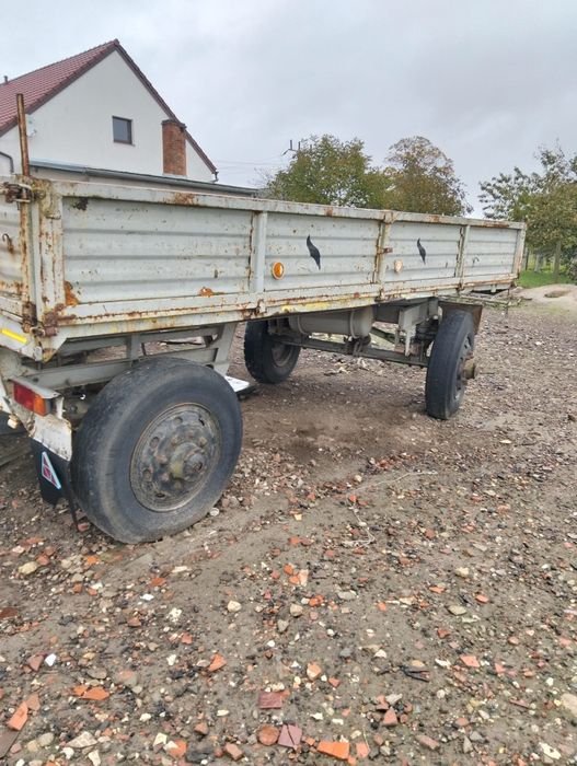 Przyczepa D50 sztywna 6 ton