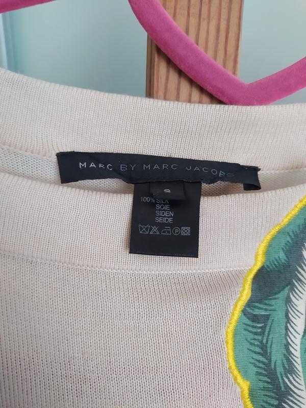 Шелковое платье Marc by Marc Jacobs S XS тельняшка