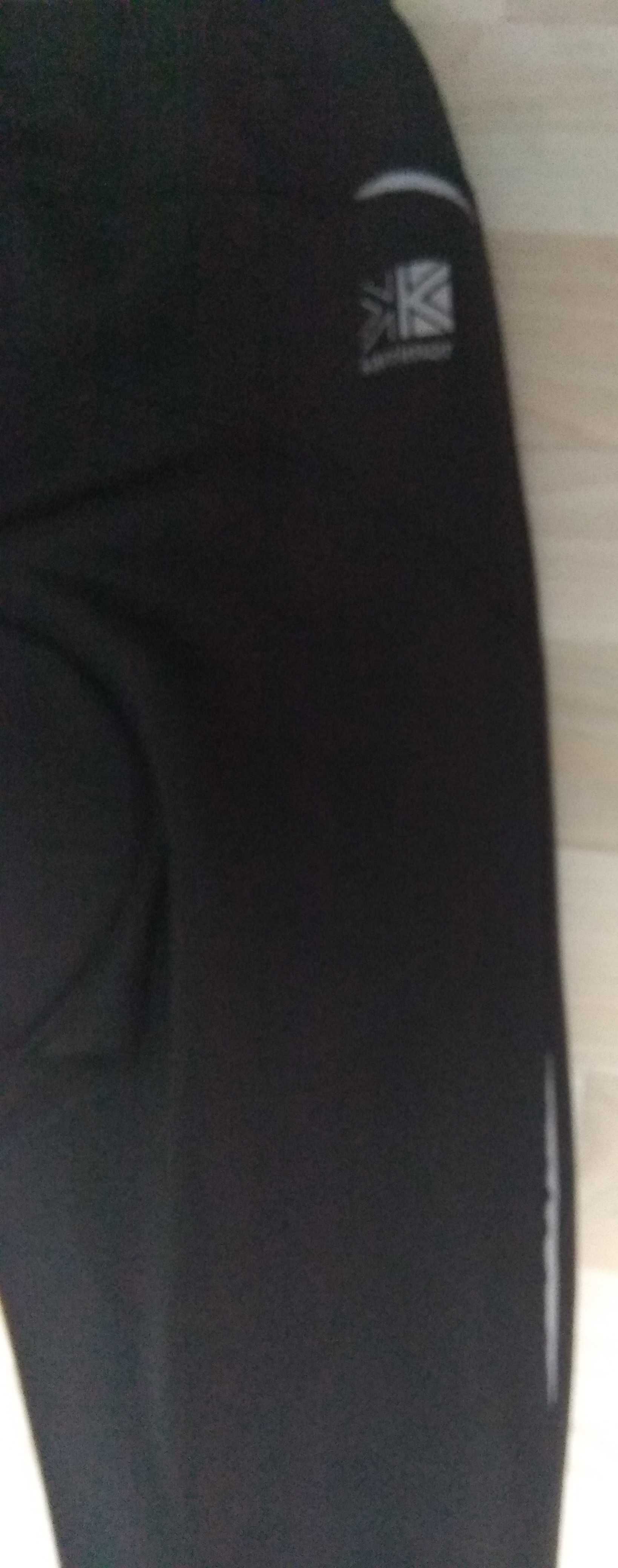 Spodnie rowerowe damskie, czarne, firmy Karrimor