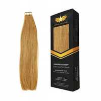 TAPE ON -Metoda Kanapkowa Włosy naturalne KANAPKI 40-45 cm