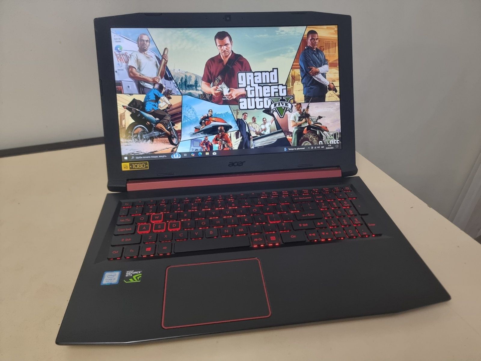 ІГРОВИЙ Acer Nitro / GTX 1050 4gb / Core i5-8300H / 16gb / ГАРАНТІЯ