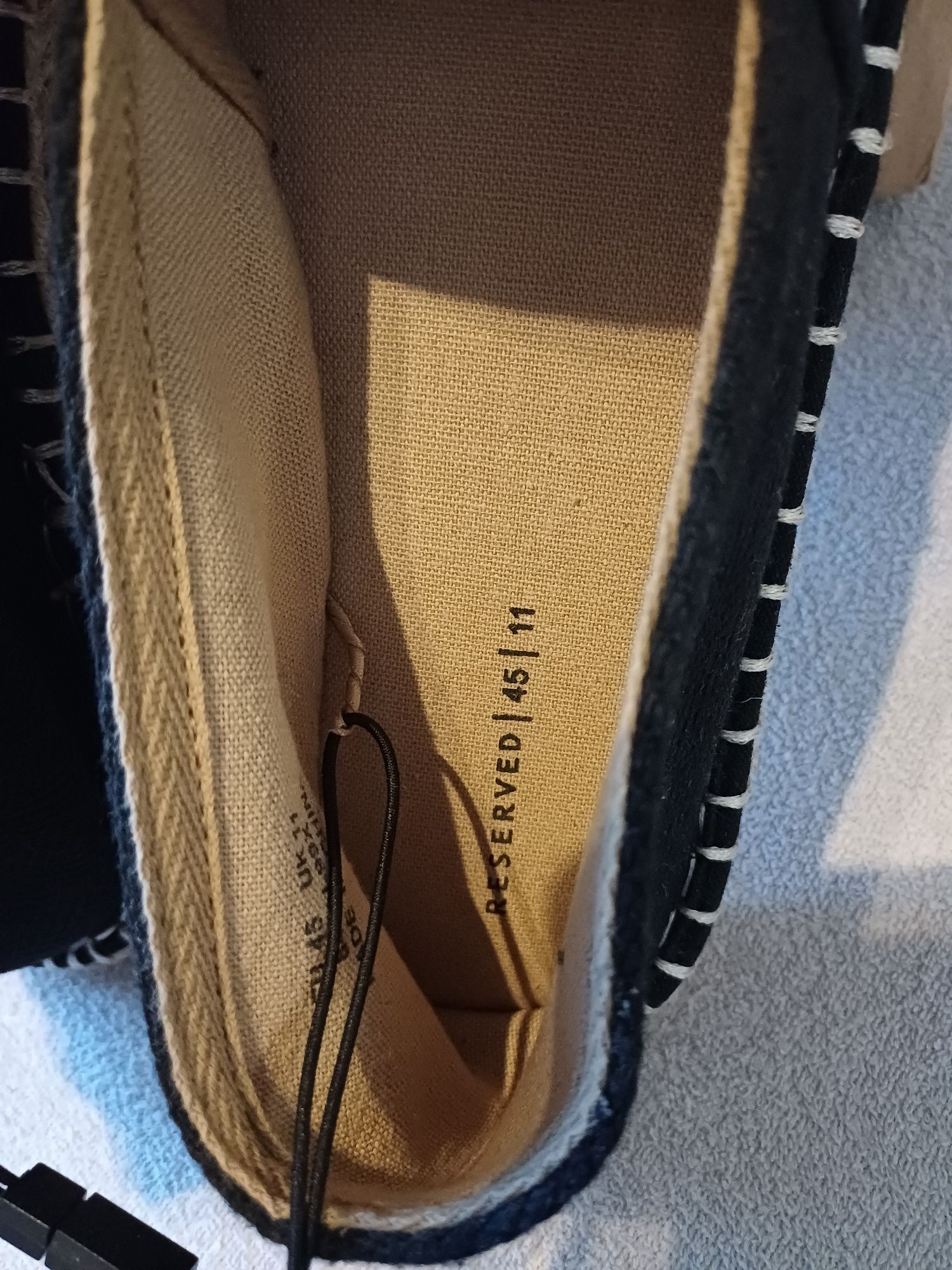 Espadryle męskie rozm 45