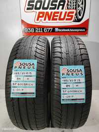 2 pneus semi novos 185-60r15 bf goodrich