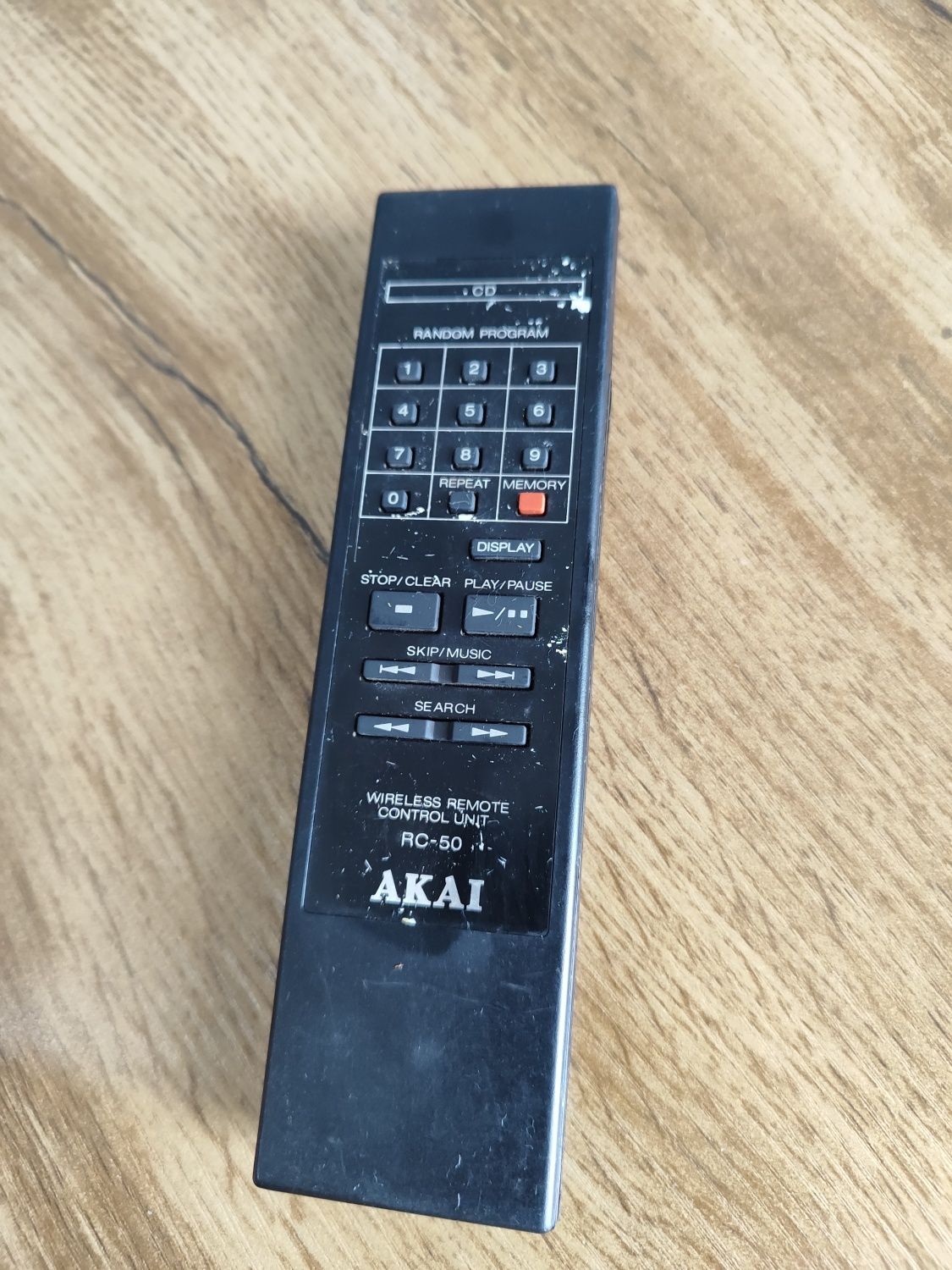 Pilot Akai RC-50 do CD