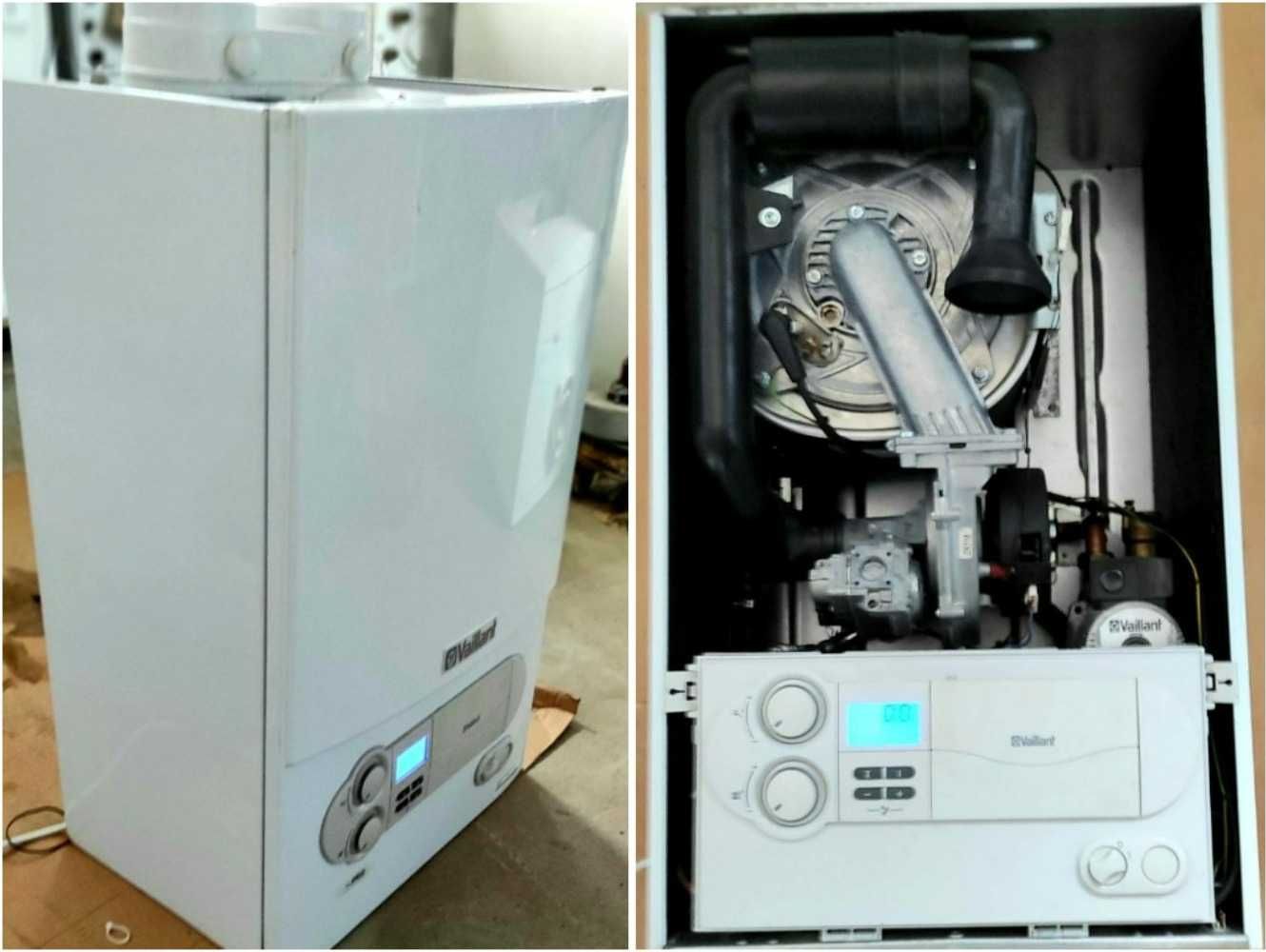 Газовий котел VAILLANT Ecotec Atmo Turbo Buderus AWB 18-45kw Бу ЕВРОПА