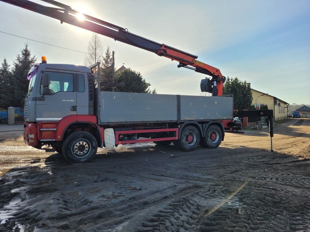 Man TGA 33.460 6x4 HDS Palfinger Hiab HMF Fassi