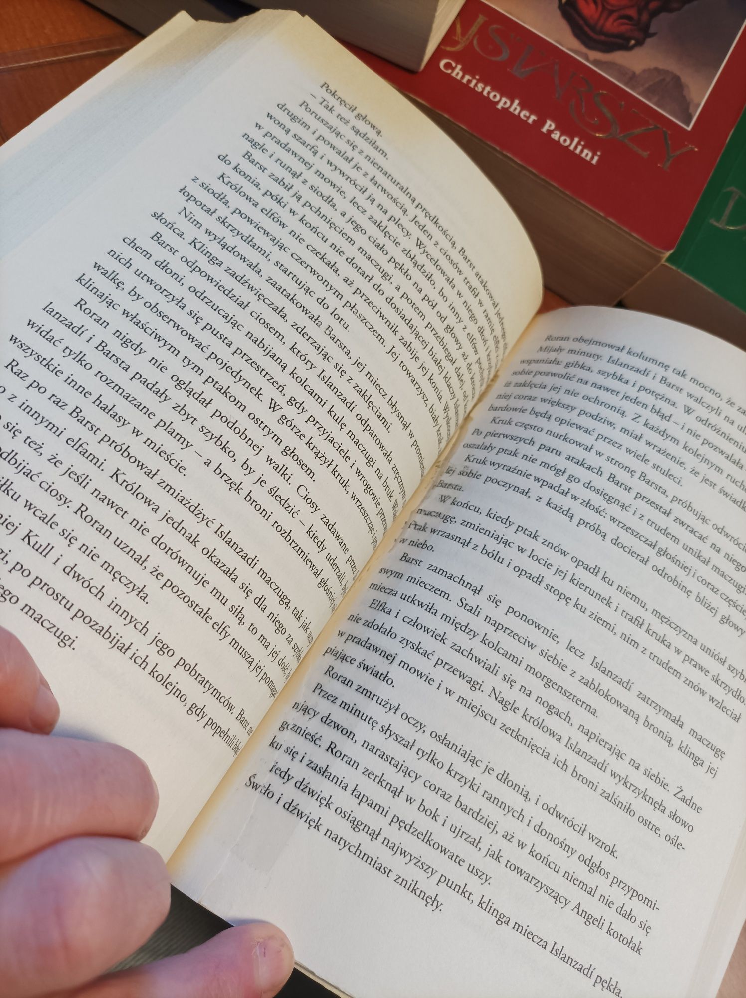 Paolini Christopher Seria Dziedzictwo Eragon, Najstarszy, Brisingr ...