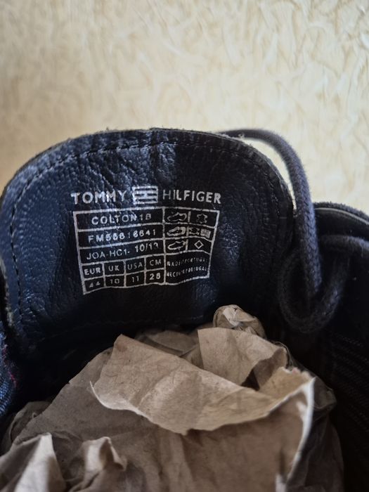 мужские туфли замшевые "Tommy Hilfiger" оригинал