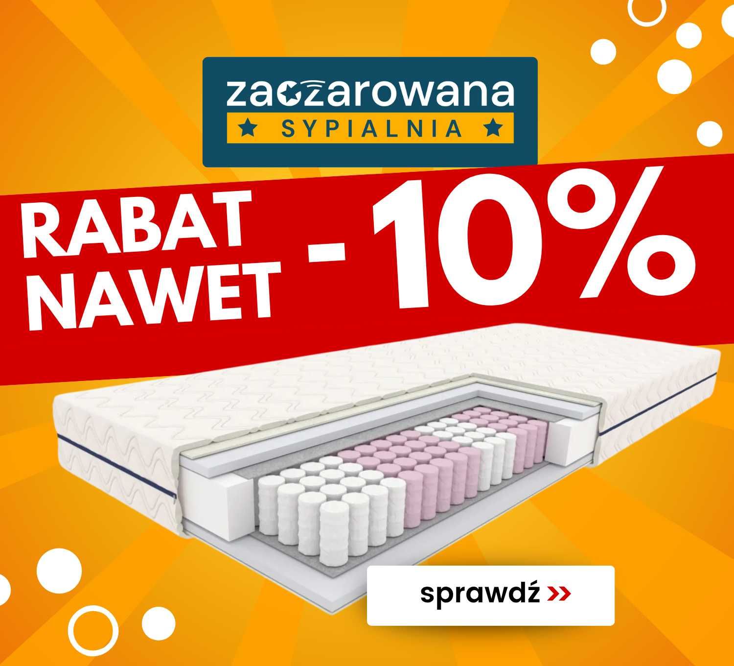 Materac SYRIUSZ OPTIMUM kieszeniowy 160x200