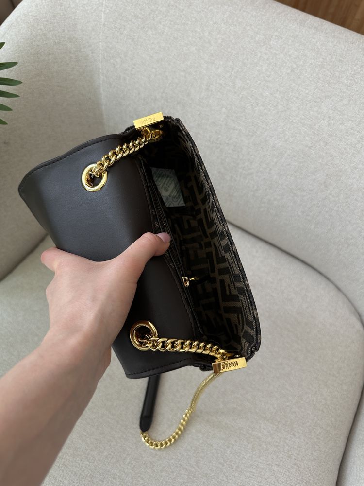 Torebka Fendi baguette chain ff