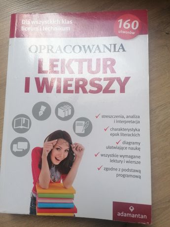 Opracowania lektur i wierszy do liceum i technikum