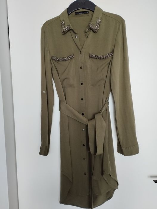 Długa koszula szmizjerka Mohito XXS