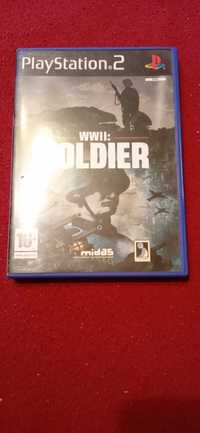 Gra na PlayStation 2 wwII: soldier