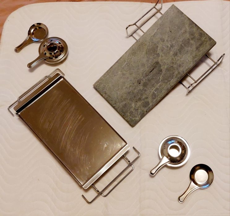 Pedra de assar Conjunto completo