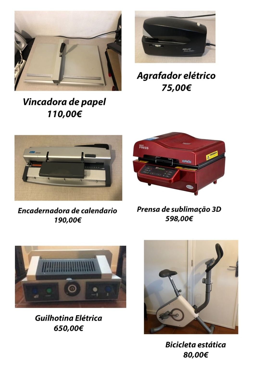 Equipamentos de publicidade