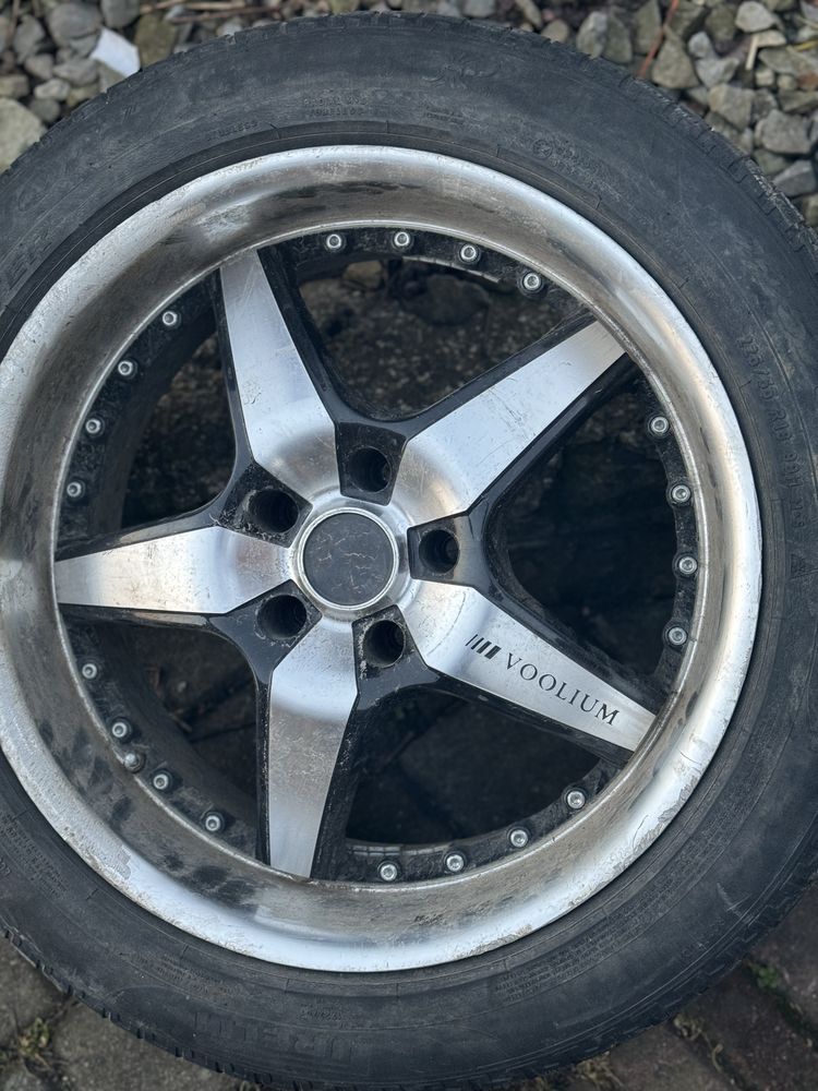 Продам титани з резиною Voolium 225/55/r19 5x120