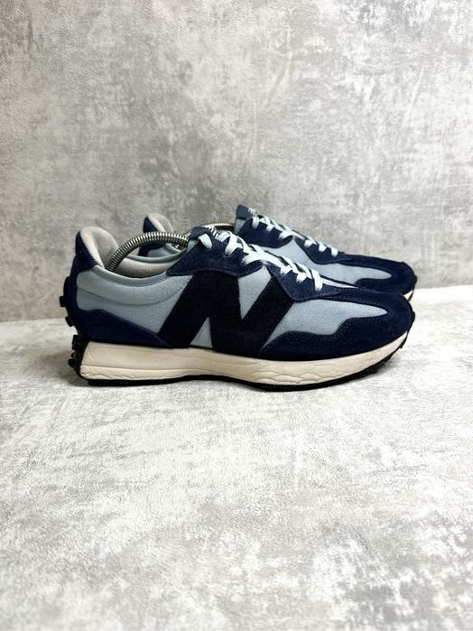 Кроссовки мужские New Balance 327 Light Blue Ms327Wd 574 синие  1906