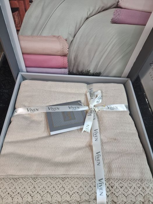 Покривала бавовняні 220х240.Туреччина.В коробці.