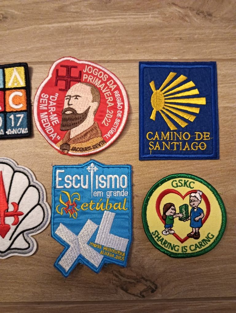 Patches estampas insígnias Emblemas Vários - escutistas /escoteiros*