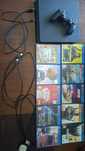 PS4 500GB + 10 gier + pad + oryginalne pudełko - gotowe do grania