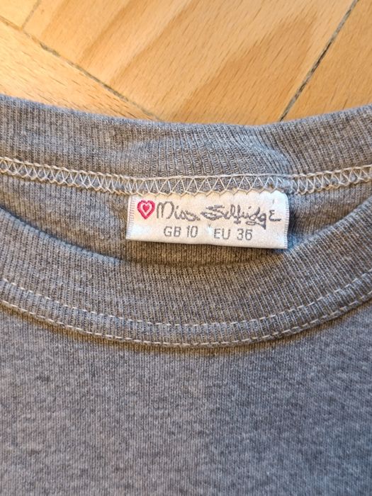 Top szary r. 36 bawełna