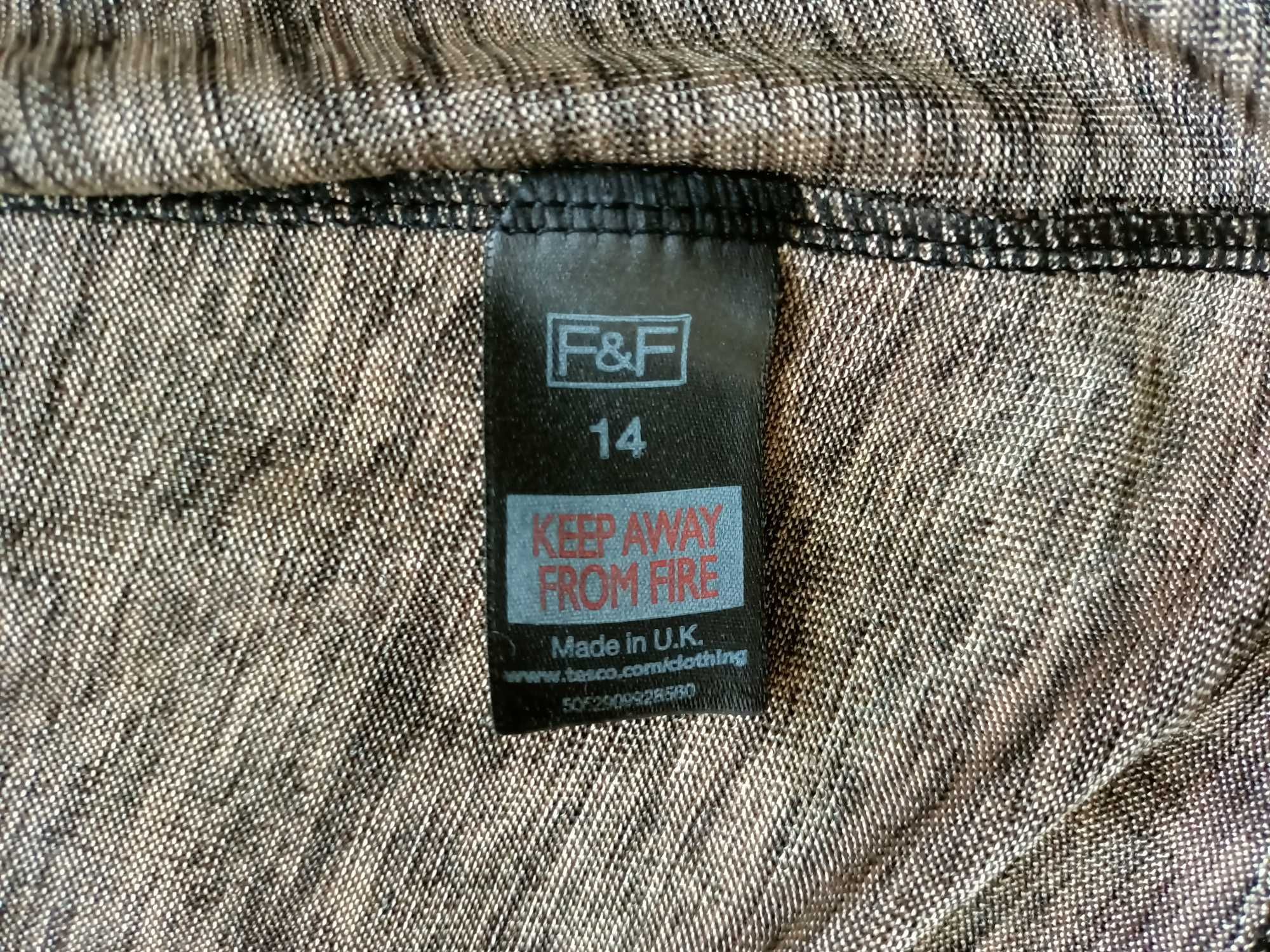 F&F złota narzutka rozmiar M