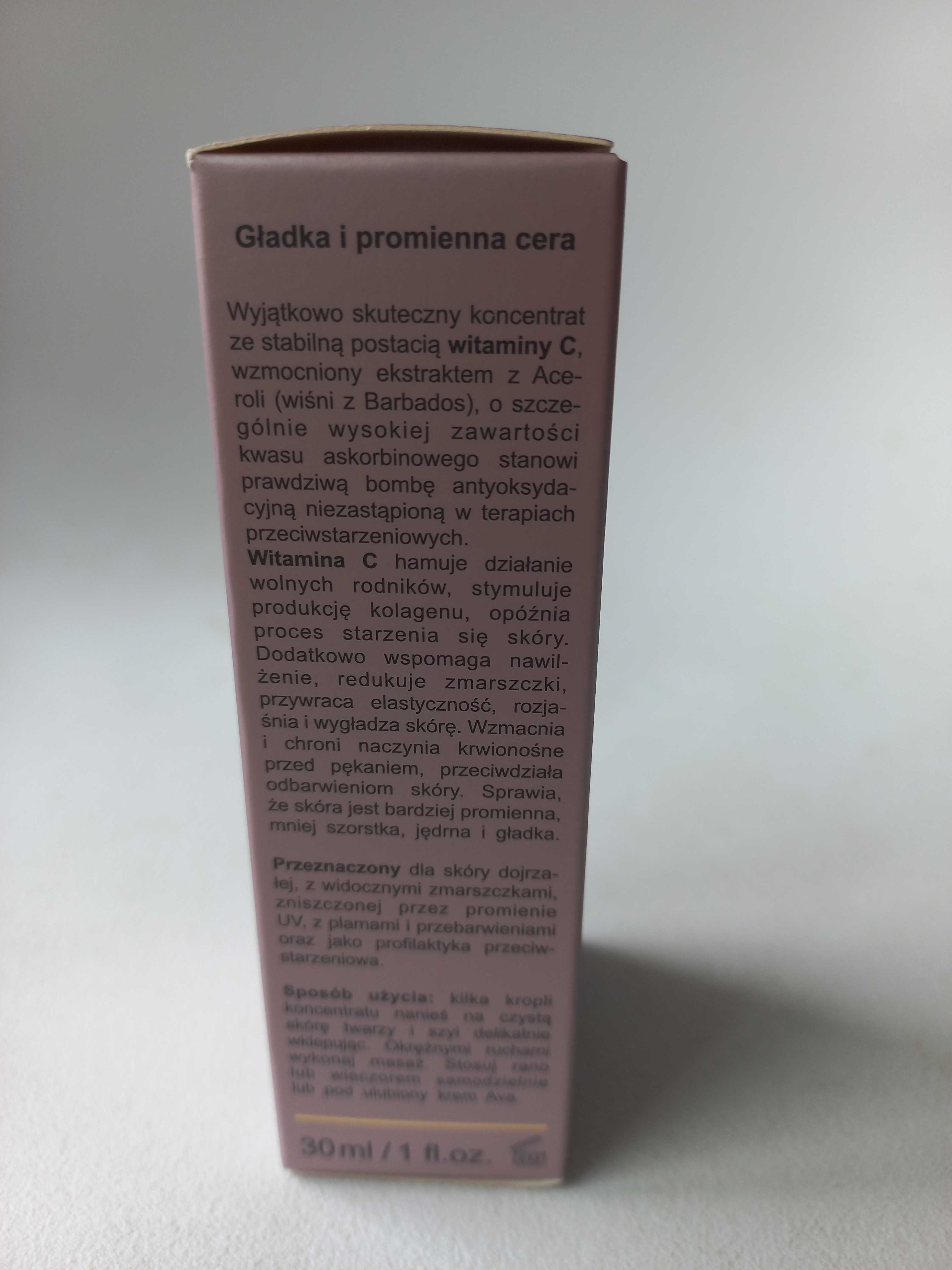 AVA laboratorium serum do twarzy, z Witaminą C i Acerolą