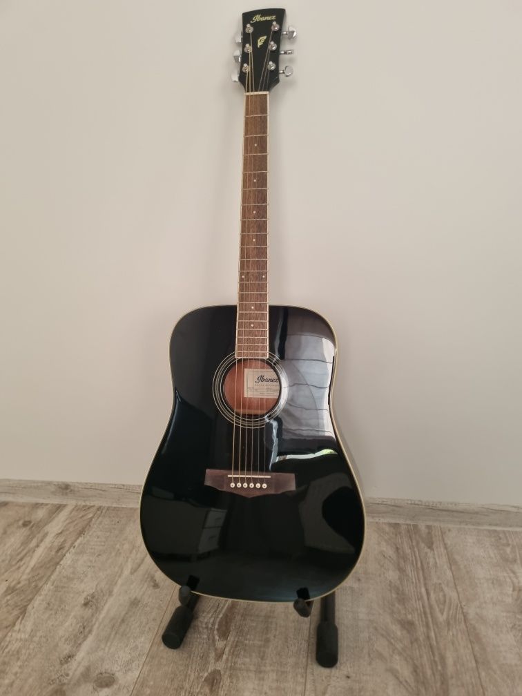 Gitara akustyczna Ibanez PF15-BK + akcesoria