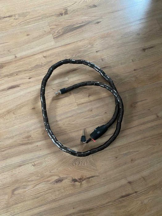 Łańcuch kłódka zamykanie zabezpieczające długość 2 metry