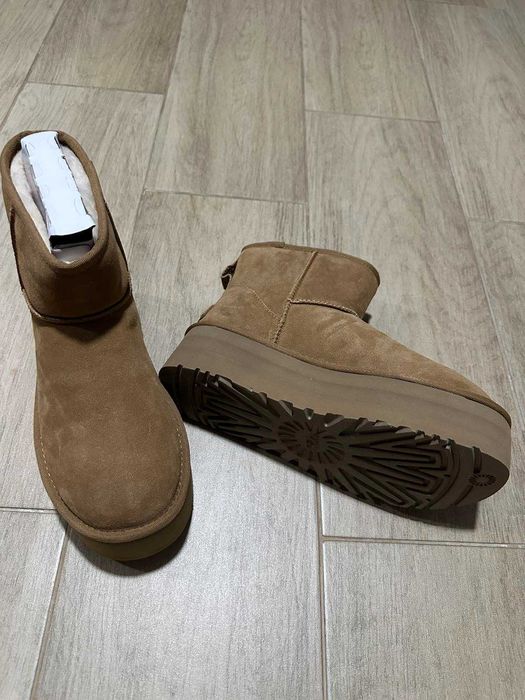 Нові UGG classic mini platform 8 (УГІ)