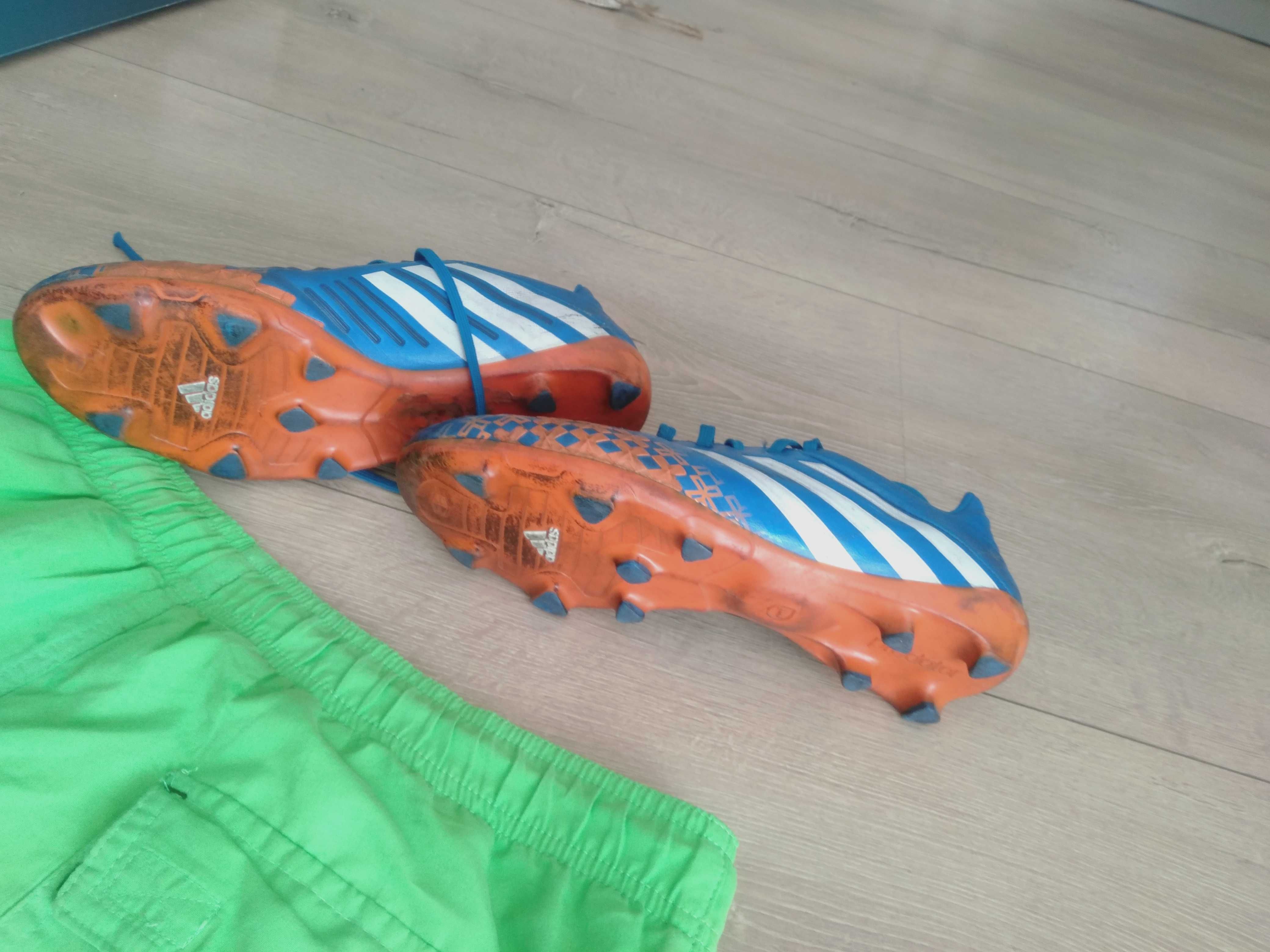 Korki Adidas Predator rozmiar 40 i spodenki Gio Goi 11/12. Zestaw