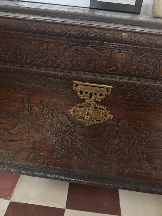 Baú Madeira Vintage