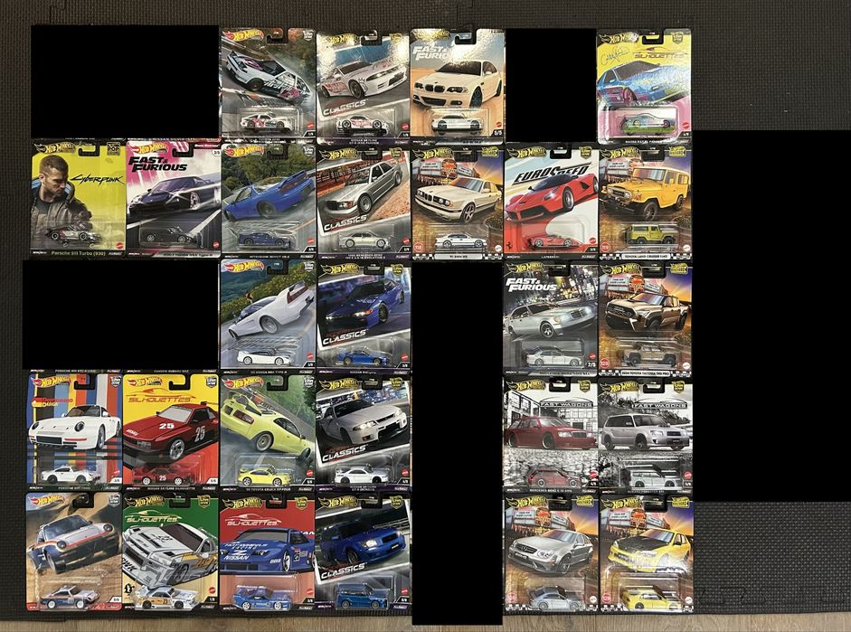 Hot Wheels Premium 27 sztuk Car Culture Boulevard