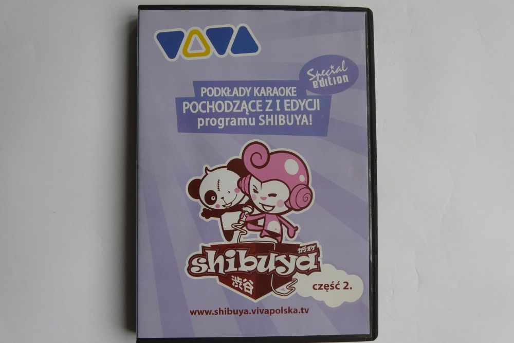 Podkłady karaoke pochodzące z I edycji programu SHIBUYA - cz. 2 - DVD