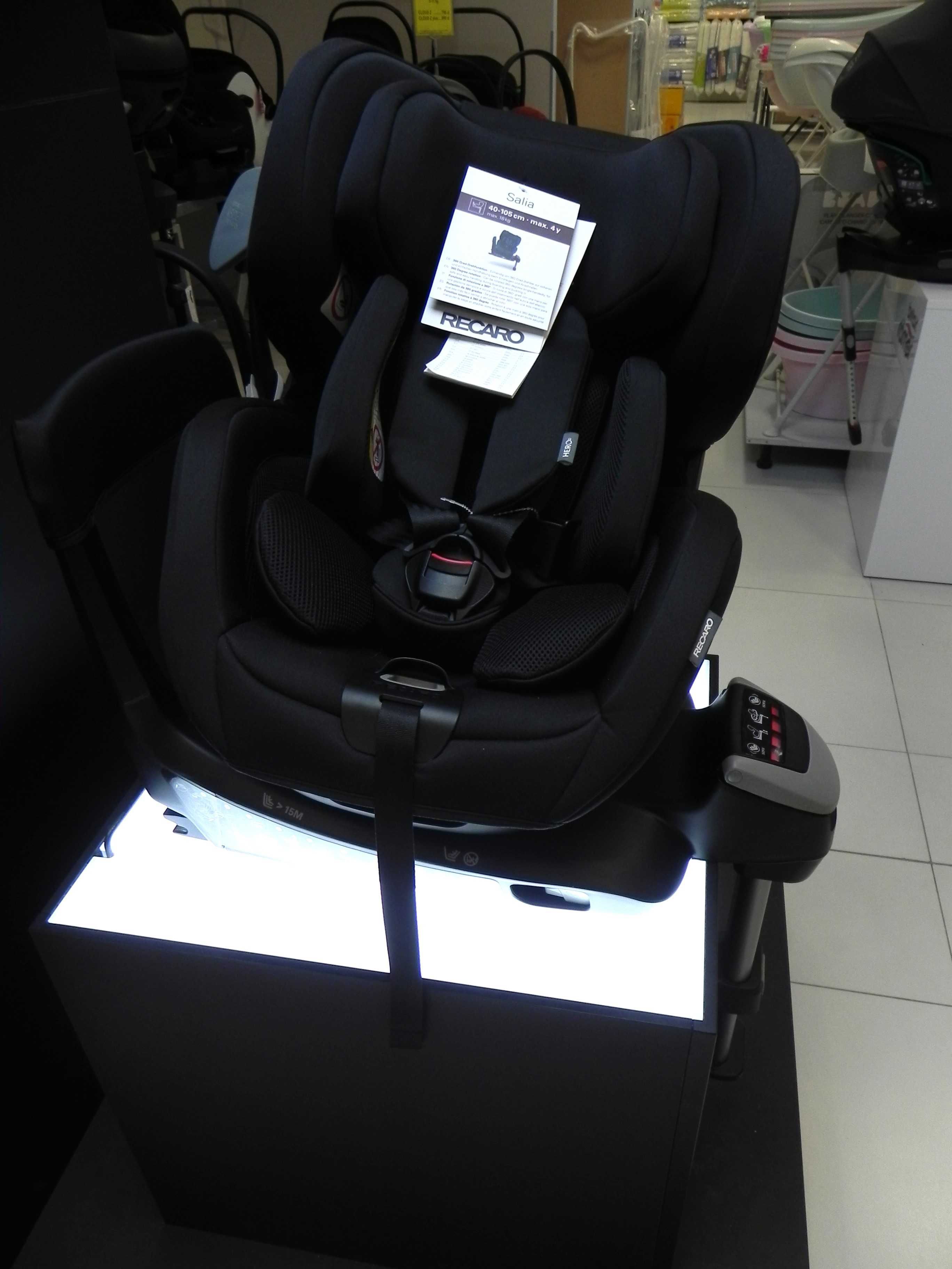 Fotelik samochodowy RECARO Salia Select Night Black