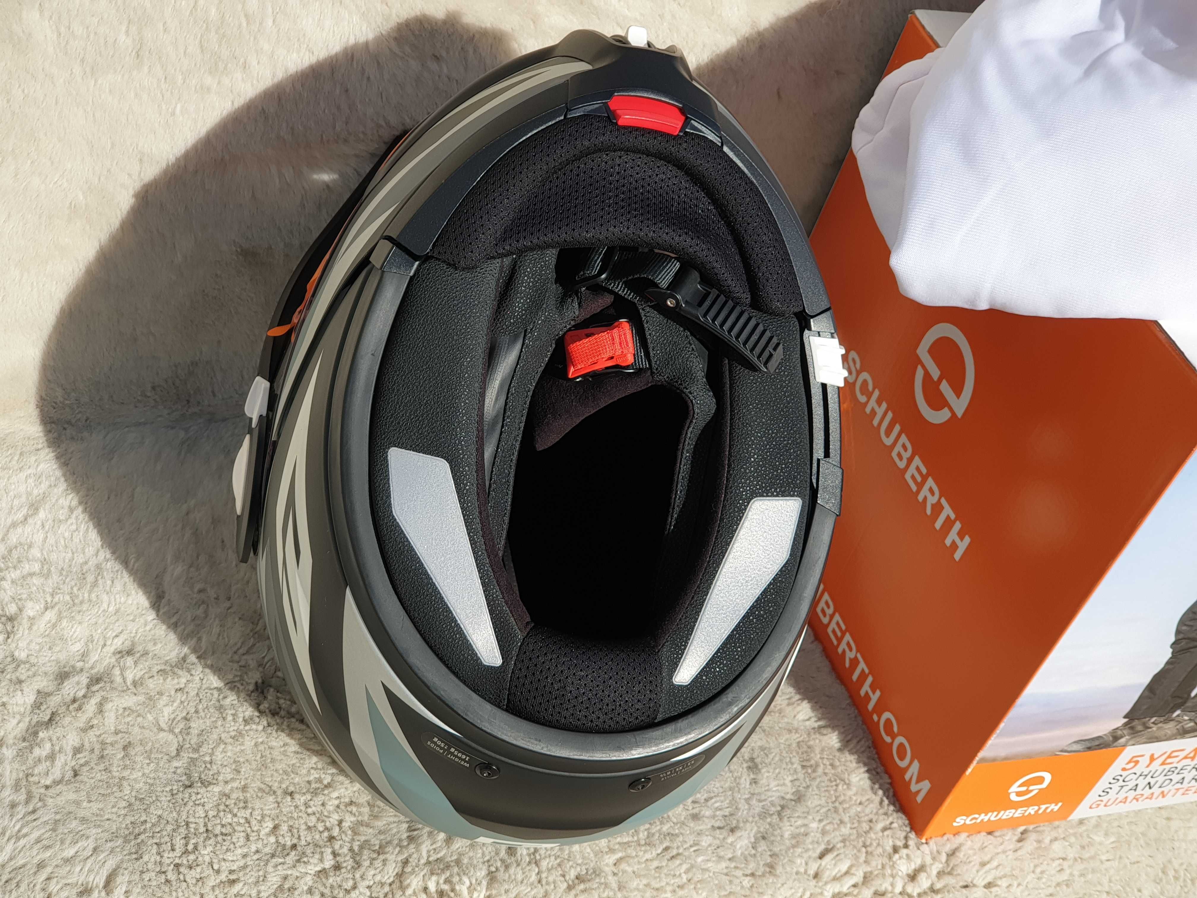 Schuberth E1 szczękowy kask motocyklowy rozm XS