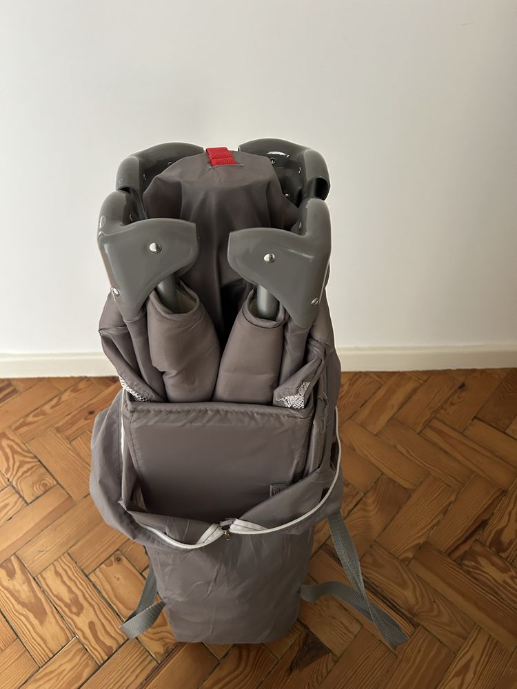 Berço cama de viagem Zippy com nível intermédio oferta colchão