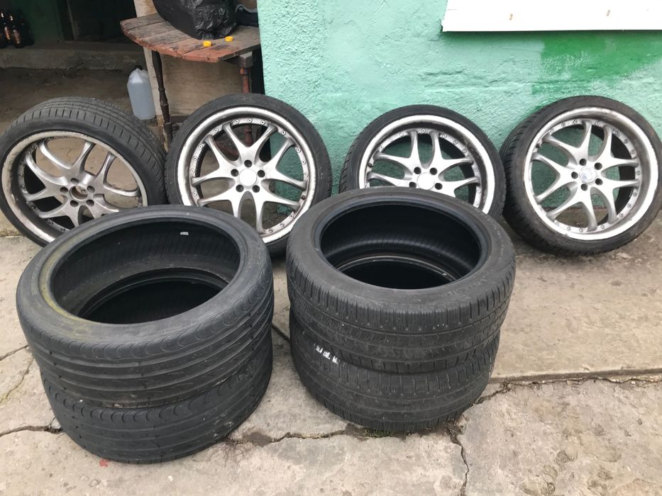 Продам диски з резиною golf r-18