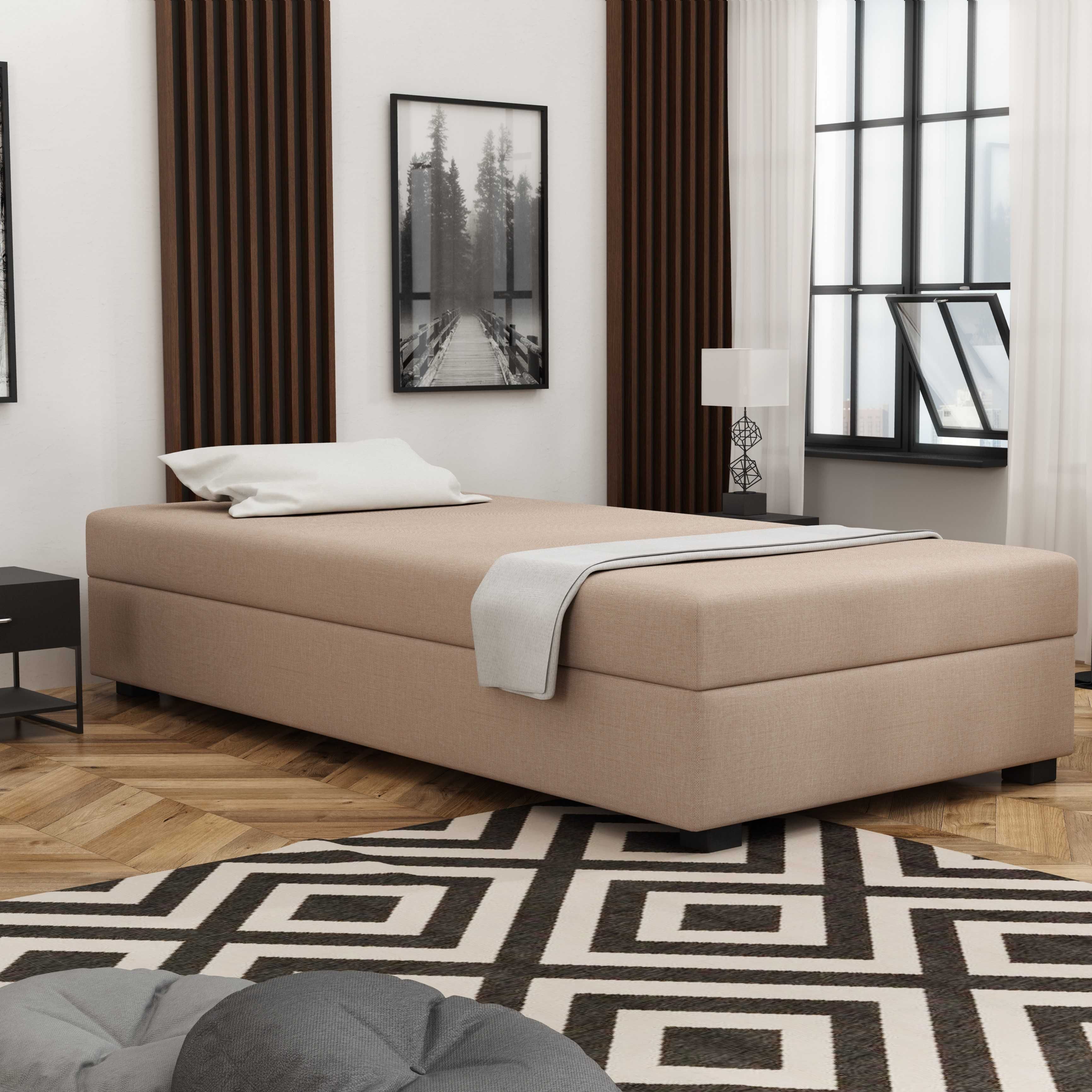 Łóżko z materacem Tapczan  jednoosobowy darmowa dostawa sofa wersalka
