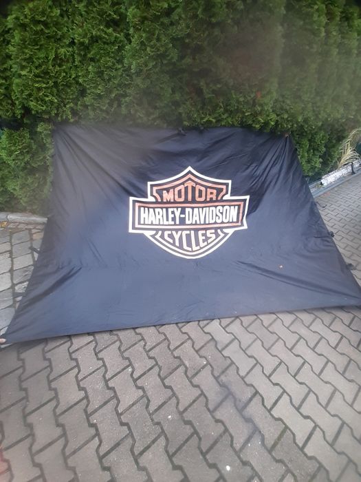 Pokrowiec baner reklamowy Harley Davidson