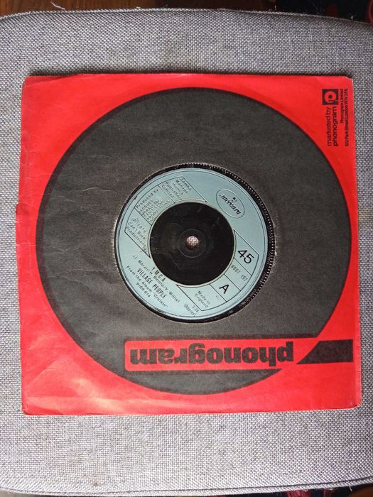 8x single YMCA Bee Gees Smokie Quatro tonpress Blondie