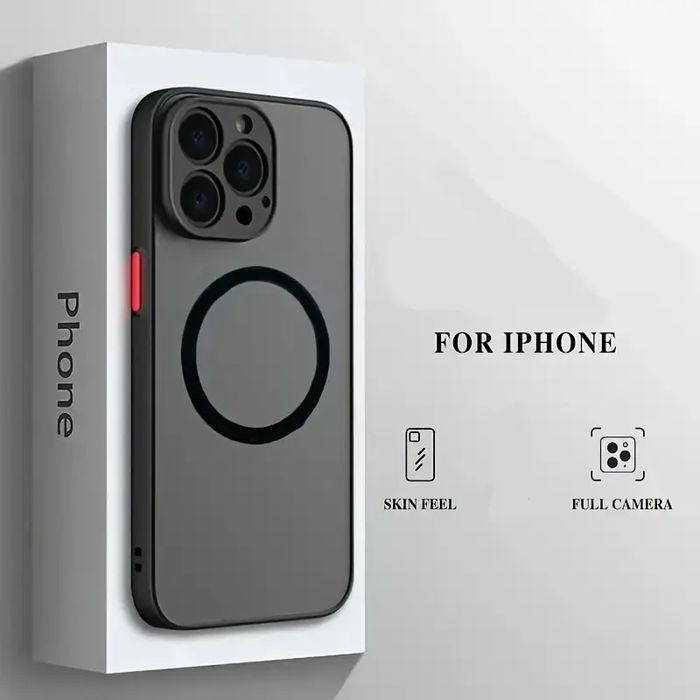 Case etui iPhone 16 pro Etui Alogy Hybrid MagCase czarne