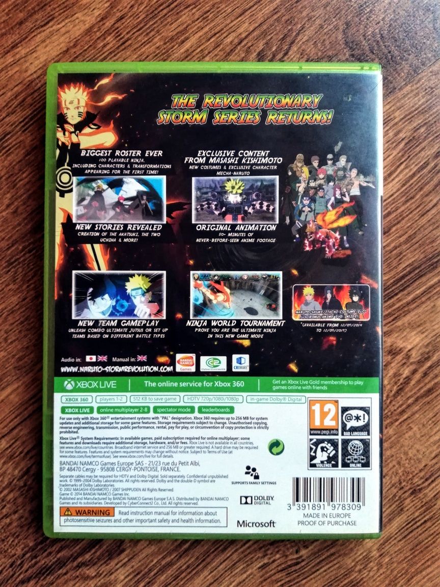 Gra Naruto Shippuden Ultimate Ninja Storm Revolution (PL) XboX 360