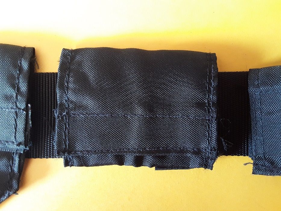 Cinto táctico com 4 bolsas, estilo militar