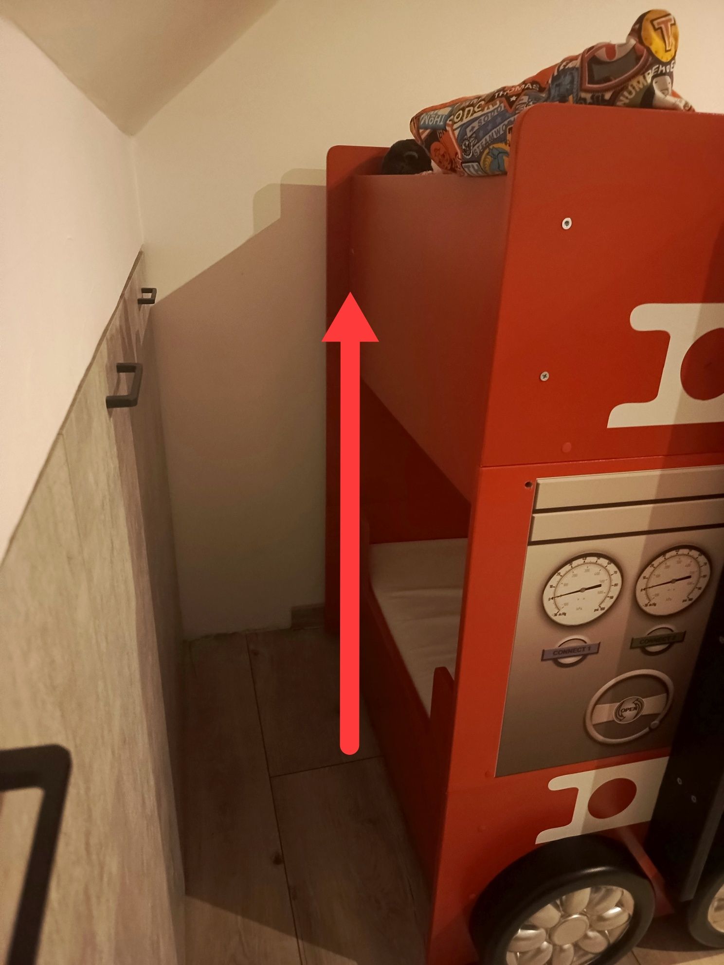 Łóżko piętrowe dziecięce