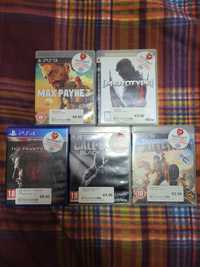 4 jogos ps3 e 1 jogo ps4