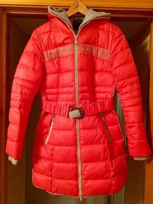 Женская тёплая куртка- пальто